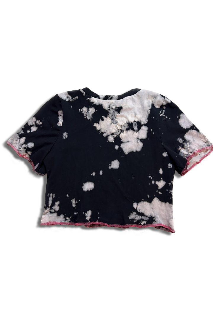 Upcycled Butterfly Crop Top
