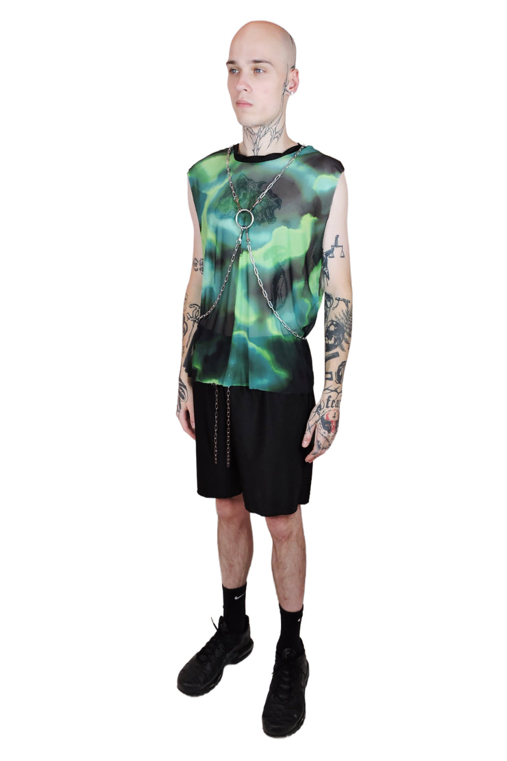 Black and green men&