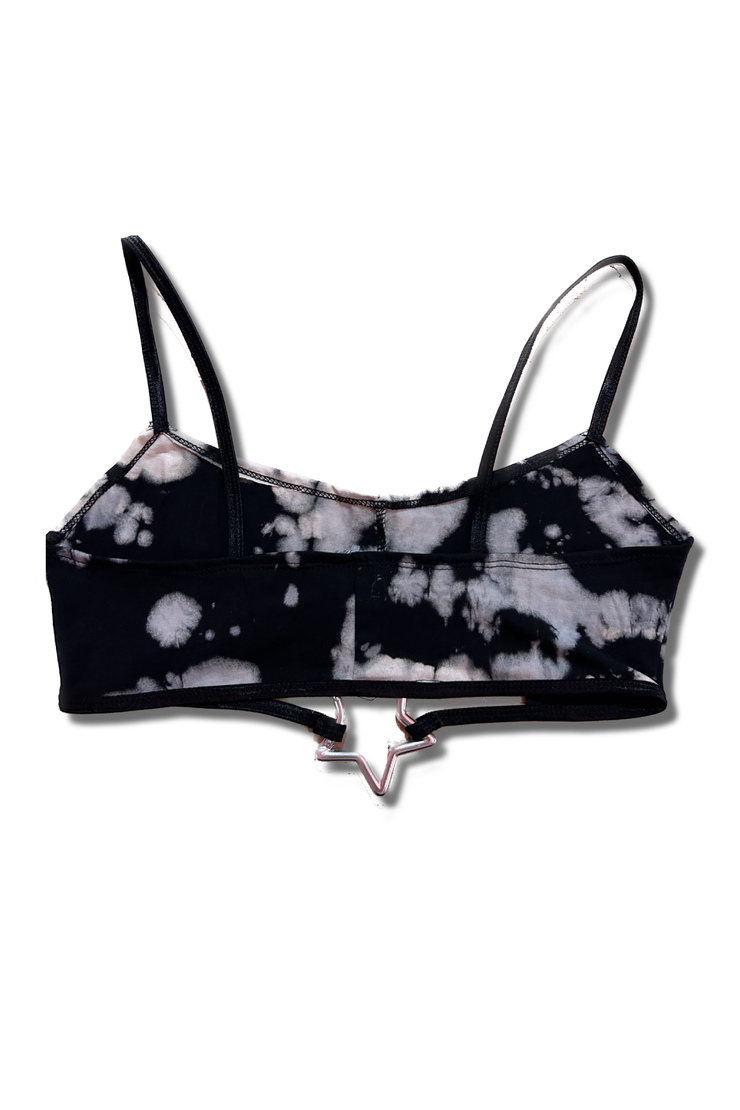 Upcycled Star Crop Top