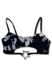 Upcycled Star Crop Top