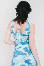 Blue Waves Dress